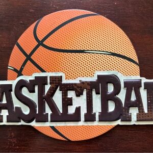 Basketball Themed Wall Decor